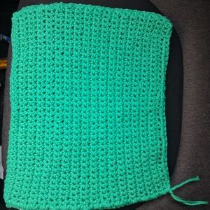 Handmade Green Crochet Pot Holder
